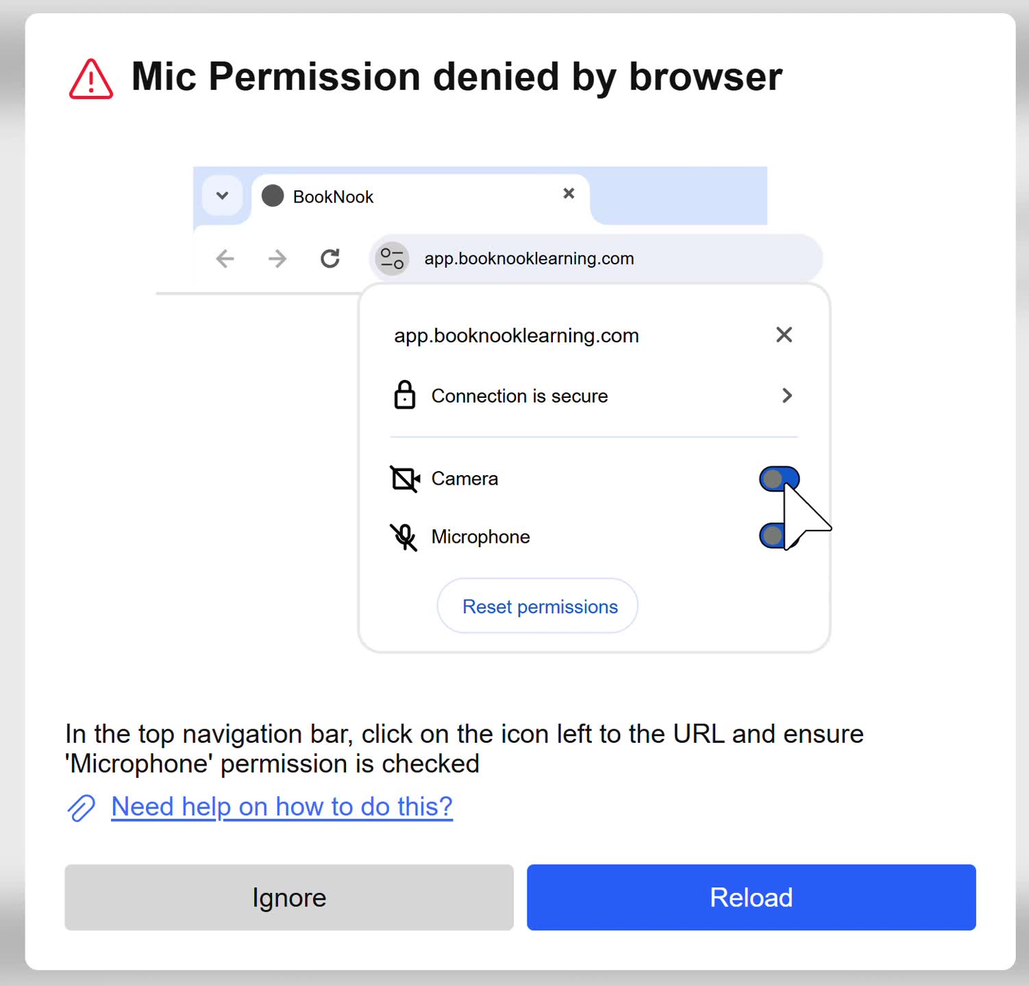 New Support for Microphone and Camera Permissions in the Reading Classroom Featured Image